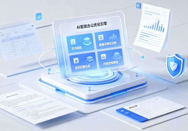 钟山县AI重构现代办公体系 智能优化引擎助力企业轻量化高效运营