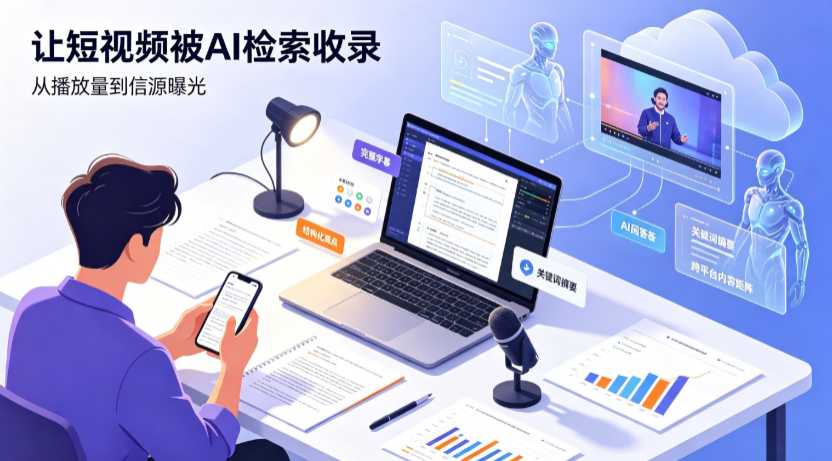 钟山县短视频创作者新必修课：吃透 GEO 优化，让抖音内容被豆包、DeepSeek、元宝智能体收录